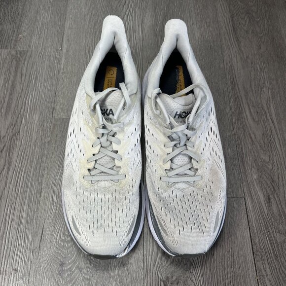 Hoka One One Clifton 8 1119393 LRNC Gray Running Shoes Sneakers Men’s - Sz 12 D main image 6